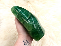 Large Green Fluorite Free Form 163mm JY