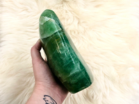 Large Green Fluorite Free Form 163mm JY