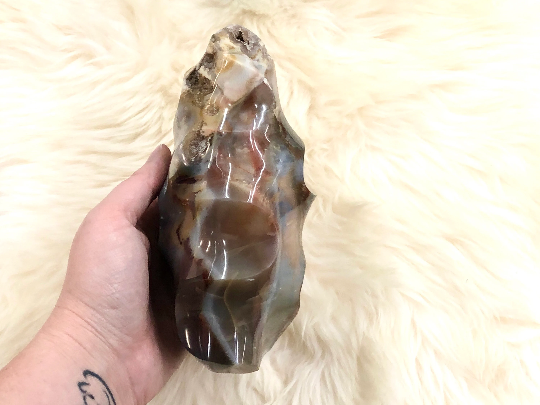 Ocean Jasper Freeform Flame 158mm JZ