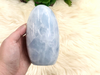 Blue Calcite Freeform Stone 127mm KA  - Anxiety Crystal - Throat Chakra Stone - Self Standing Stones