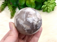 Flower Agate Sphere 54mm KD