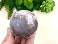 Flower Agate Sphere 54mm KD