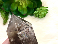 Smoky Quartz Double Terminated Point 130mm KK - Protection Stone - Root Chakra