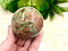 Unakite Sphere 56mm KN - Heart Chakra Stone