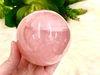 Rose Quartz Egg 104mm KW - Heart Chakra Stone - Love & Self-Love