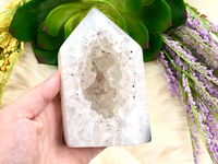 Large Druzy Agate Tower 114mm LG