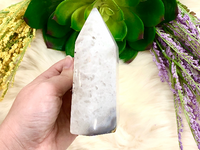 Large Druzy Agate Tower 114mm LG