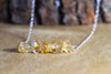 Raw Citrine Pendant Necklace