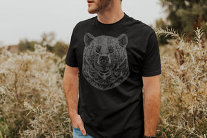 Bear Graphic Sprit Guide Animal Shirt