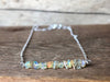 Raw Opal Bar Necklace
