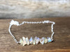 Raw Opal Bar Necklace