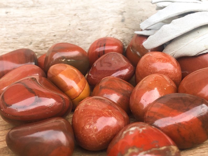 Red Jasper Tumbled Stone