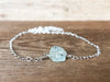 Raw Crystal Aquamarine Bracelet