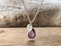 Amethyst Pendant Necklace