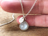 Gray Moonstone June Birthstone Necklace