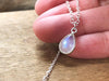 Rainbow Moonstone Pendant Necklace