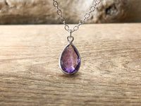 Amethyst Pendant Necklace