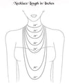 Amethyst February Birthstone Bar Necklace