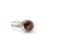 Tiger Eye Stone Ring