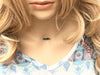 Raw Emerald Necklace - May Birthstone Necklace - Taurus