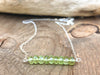 Peridot Bar Necklace