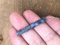 Raw Sapphire Necklace