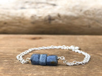 Raw Sapphire Bracelet