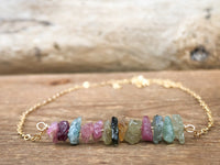 Raw Tourmaline Necklace