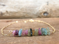 Raw Tourmaline Necklace