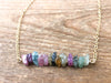 Raw Tourmaline Necklace