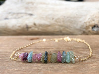 Raw Tourmaline Necklace