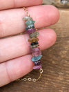 Raw Tourmaline Necklace