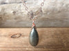 Pyrite "Fools Gold" Drop Necklace