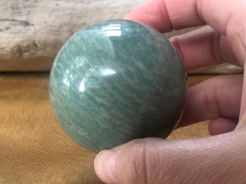 Amazonite Sphere 54mm - Heart Chakra