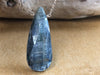 Large Blue Kyanite Pendant Necklace - Throat Chakra Jewelry