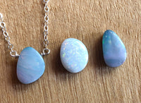 Natural Opal Doublet Necklace - October Birthstone Necklace