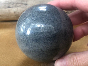 Lazulite Sphere 66mm ADW - Throat Chakra Stone