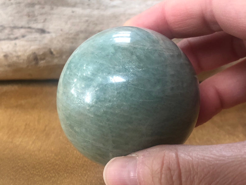 Amazonite Sphere 54mm - Heart Chakra