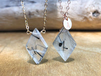 Tourmalinated Quartz Emptath Protection Necklace