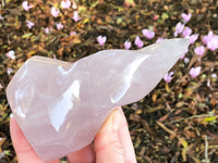 Rose Quartz Crystal Flame 111mm