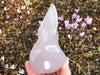 Rose Quartz Crystal Flame 111mm