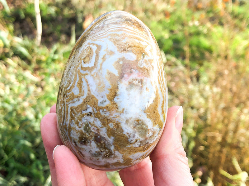 Ocean Jasper Egg 77mm YB