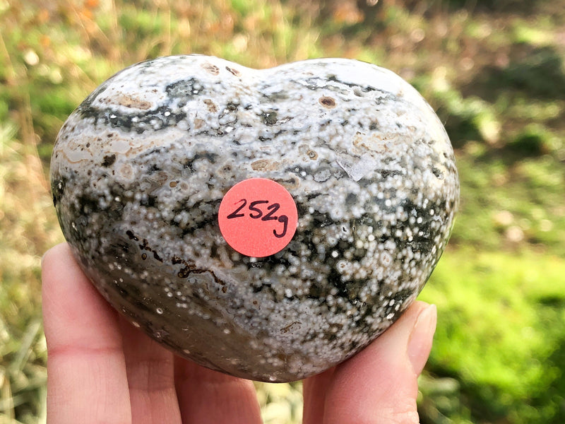 Ocean Jasper Heart 74mm XP