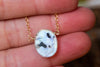 Rainbow Moonstone Pendant Necklace