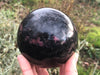 Large Rhodonite Sphere 3.3" AEA - Heart Chakra Stone