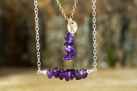 Raw Amethyst Necklace - Personalize