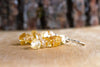 Raw and Rough Citrine Earrings - Gift for Scorpio