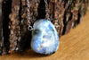 Rainbow Moonstone Pendant Necklace - June Birthstone - Gemini