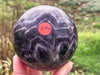 Amethyst Sphere 76mm - Chevron Amethyst Crystal Ball