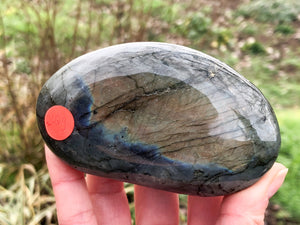 Labradorite Palm Stone 94mm
